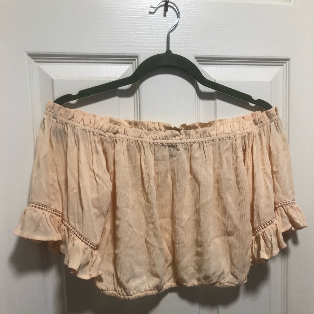 Forever 21 Crop off the shoulders Top